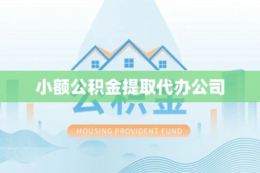 定日小额公积金提取代办公司